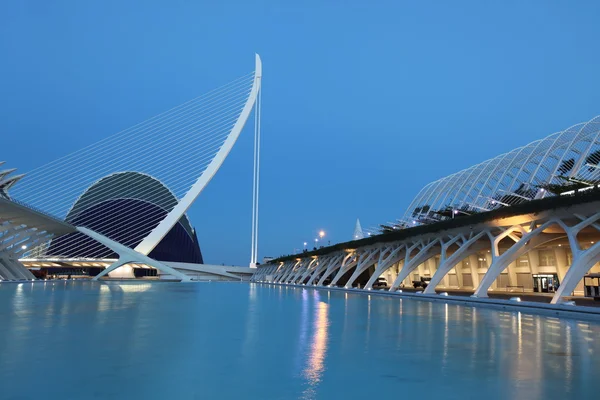 Valencia complesso Città delle Arti e delle Scienze — Foto Stock