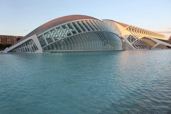 Valencia kompleksu Miasto Sztuki i nauki — Zdjęcie stockowe