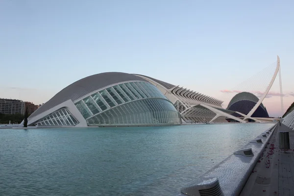 Valencia complexe stad van kunst en Wetenschappen — Stockfoto