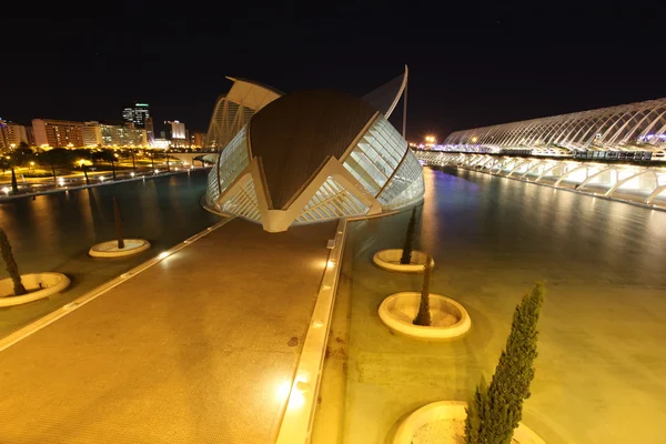 Valencia-komplekset City of Arts and Sciences – stockfoto