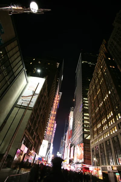 New York v noci — Stock fotografie