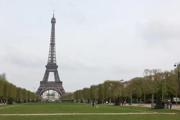 Ейфелева вежа, Париж Франції — стокове фото