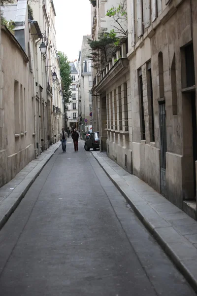Rua parisiense na França — Fotografia de Stock