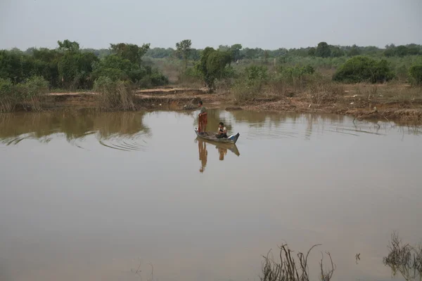 Fattigdom i tonle sap — Stockfoto