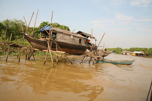 Poverty in Tonle Sap — Stock Photo, Image
