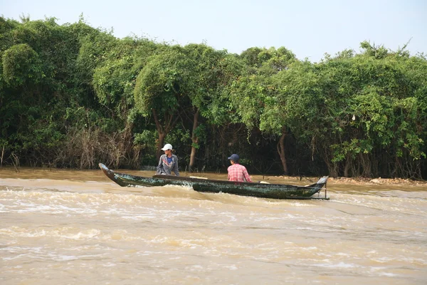 Chudoba v tonle sap — Stock fotografie