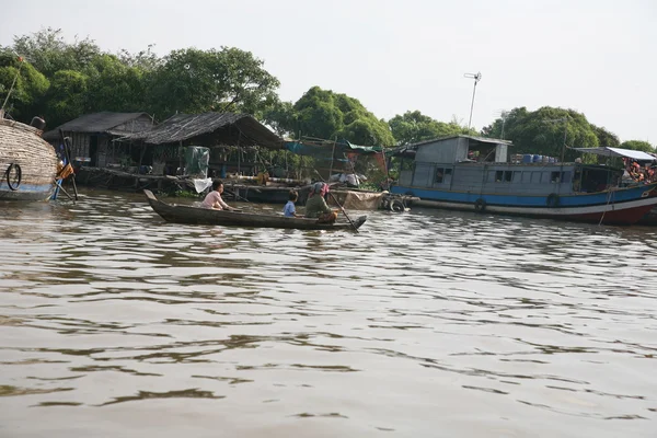 Chudoba v tonle sap — Stock fotografie