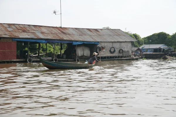 Povertà in Tonle Sap — Foto Stock