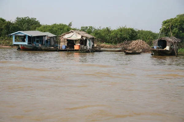 Povertà in Tonle Sap — Foto Stock