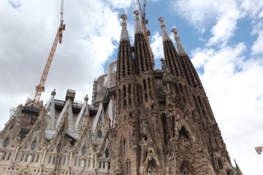 La sagrada familia, Barselona, İspanya
