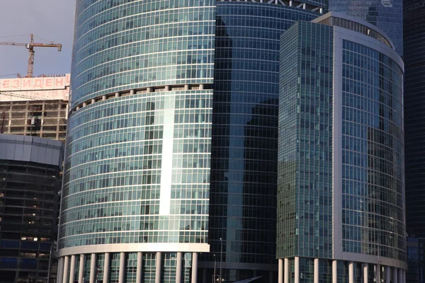 Skyskrapor centrum för internationella affärer — Stockfoto
