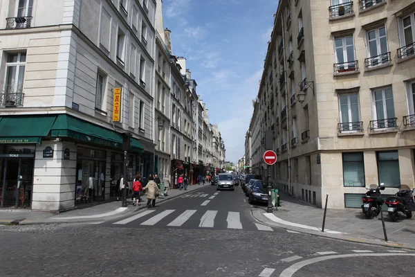 View of street in Paris — Stock Photo, Image