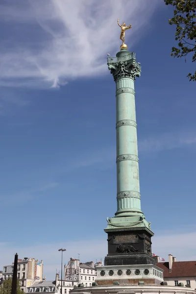 Columna de julio en la Plaza de la Bastilla — Foto de Stock