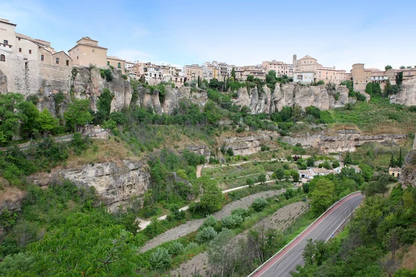 Generelt om Cuenca by – stockfoto