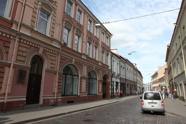 Vilnius eski sokak — Stok fotoğraf