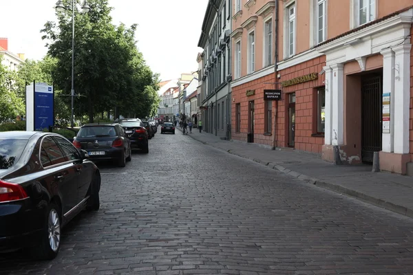 Rua de Vilnius — Fotografia de Stock