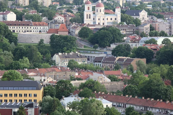 Vista de Vilnius — Fotografia de Stock