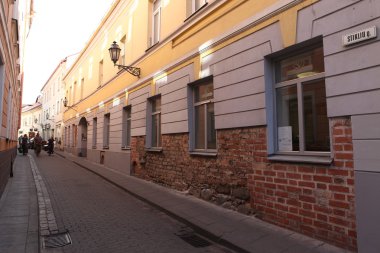 Vilnius oldtown sokak, Litvanya