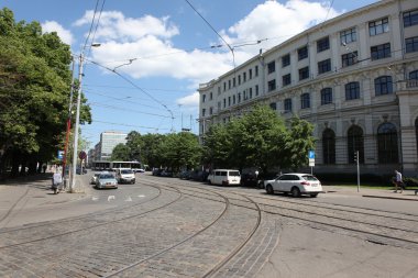 sokaklarda eski şehir, riga, Letonya