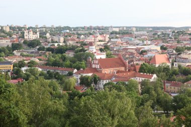 Vilnius eski şehir içinde görüntüleme