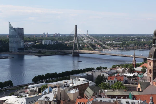 Vista sobre Riga, Letonia —  Fotos de Stock