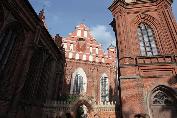 Hauptstadt Vilnius berühmte Kirchen. — Stockfoto