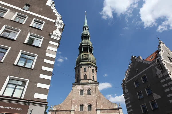 Oude stad deel van riga, Letland — Stockfoto