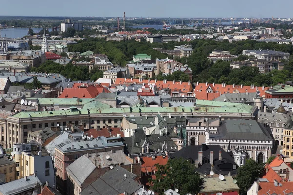 Vista sobre Riga, Latvia — Fotografia de Stock