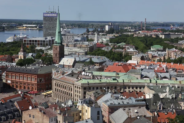 Oude stad van riga — Stockfoto