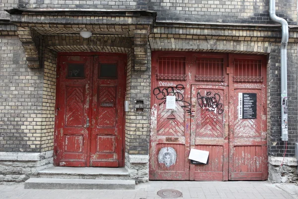 Grunge old doors — Stock Photo, Image