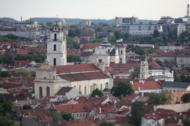 Vilnius Üstten Görünüm