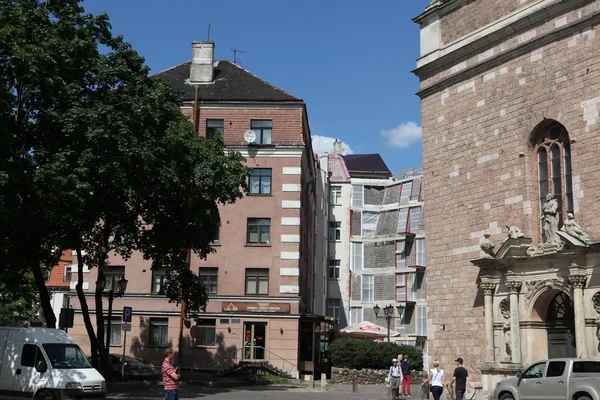 Edificios de Riga, Letonia — Foto de Stock