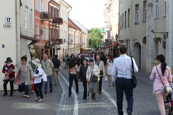 Straat van vilnius — Stockfoto