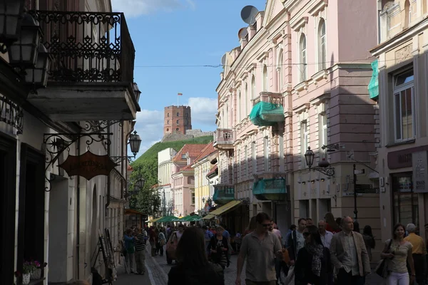 Rua de Vilnius — Fotografia de Stock