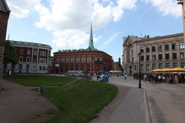 Calle Riga, Letonia — Foto de Stock