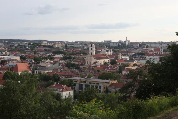 Blick von oben auf Vilnius — Stockfoto