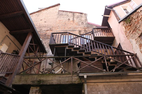 Antigua casa en Vilna — Foto de Stock