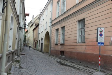 sokak eski Tallinn