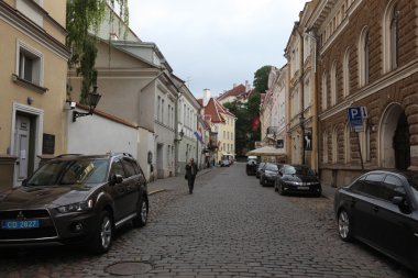 sokak eski Tallinn