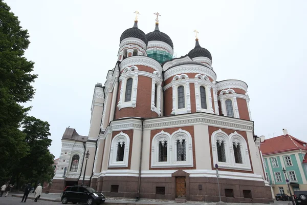 Tallinn 'deki Alexander Nevsky Katedrali — Stok fotoğraf