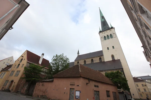 Straten van oud tallinn — Stockfoto