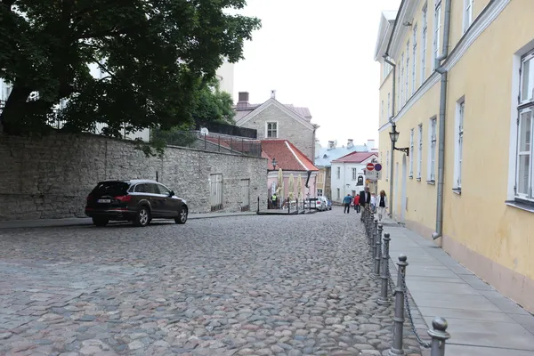 Calles del antiguo Tallin, Estonia —  Fotos de Stock