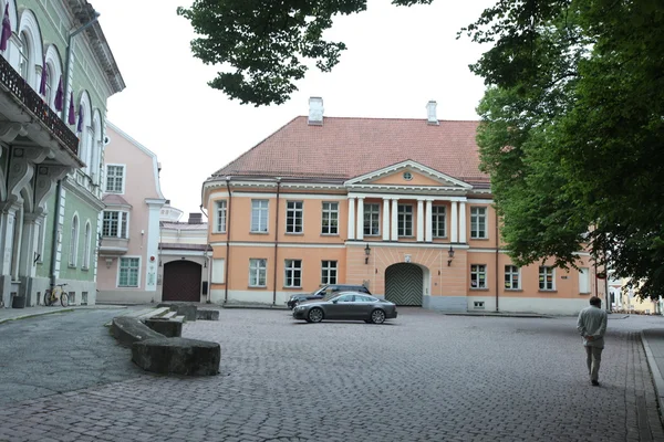 Straßen des alten Tallinn, Estland — Stockfoto