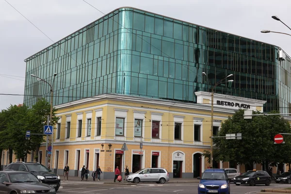 Улицы современной части Таллинна — стоковое фото