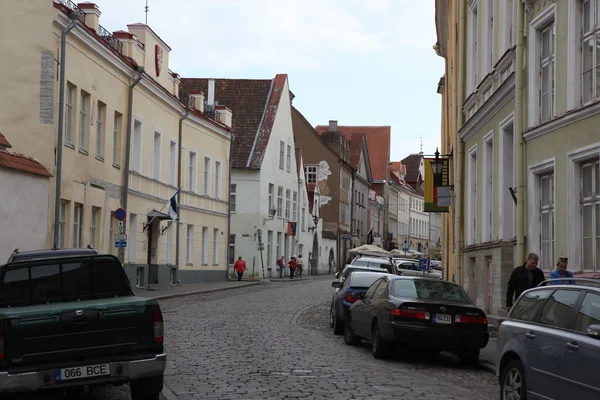 Straßen des alten Tallinn — Stockfoto