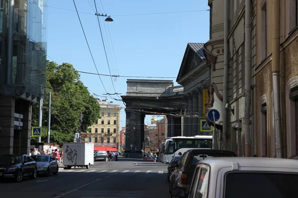 Rua de São Petersburgo — Fotografia de Stock