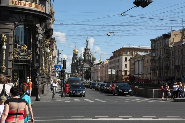 Ulicy Sankt Petersburga — Zdjęcie stockowe