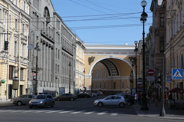 Ulicy Sankt Petersburga — Zdjęcie stockowe