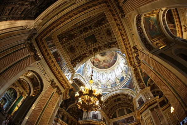 Interior de la Catedral de San Isaac — Foto de Stock