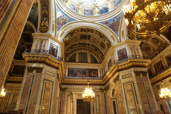 Interior of  Saint Isaac's Cathedral — Stock Photo, Image